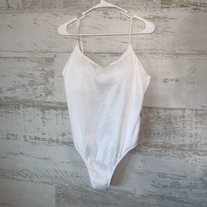 Xhilaration white one piece swimsuit